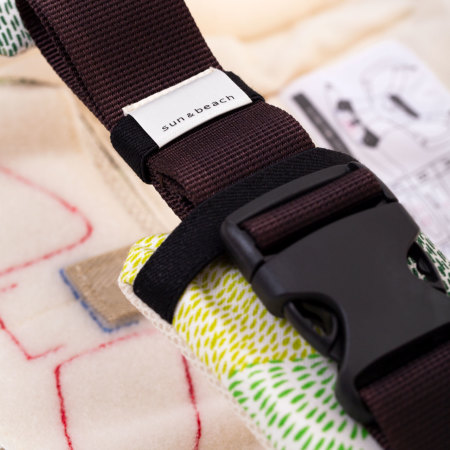 sun&beach 抱っこ紐 OM-1 mori mori|おしゃれで機能的な抱っこ紐・おんぶ紐[sun&beachベビー