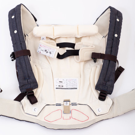 即決 使用4ヶ月 美品 サンアンドビーチ OM-1 デニムネイビー 手洗い済み 美品 sun&beach サンアンドビーチ OM-1 デニム 手洗い済み
