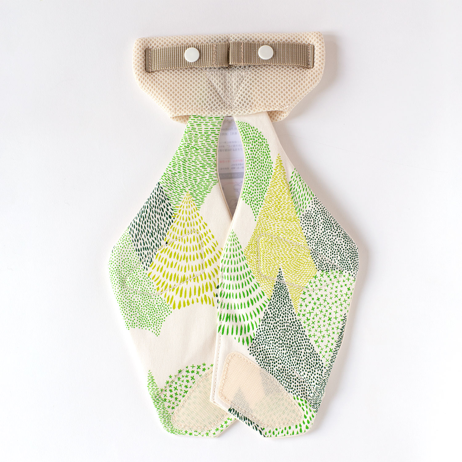 抱っこ紐用前向きパッド（点と線模様製作所 mori）｜sun&beachベビー