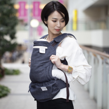 denim navy (カバー) 抱っこひも収納カバー |おしゃれで機能的な抱っこ