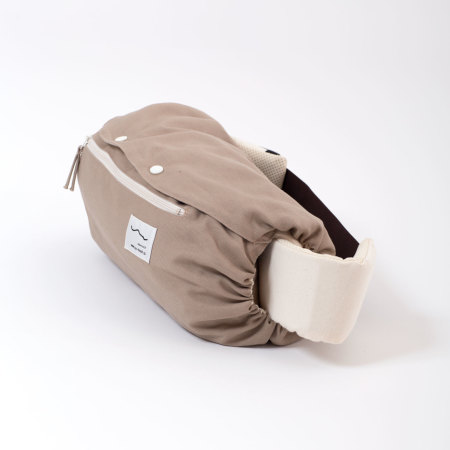 sun&beach 抱っこ紐　OM-1 メッシュベージュ　収納カバー、紐カバー付 サンアンドビーチ(sun&beach)メッシュベージュ(OM-1)新生児から3