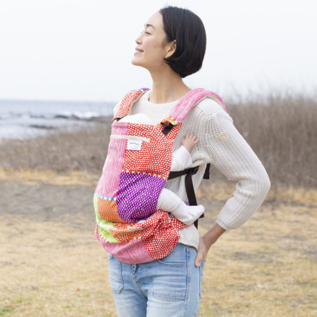 SOUSOUコラボ抱っこひも用収納カバー-origami|sun&beachベビーキャリア