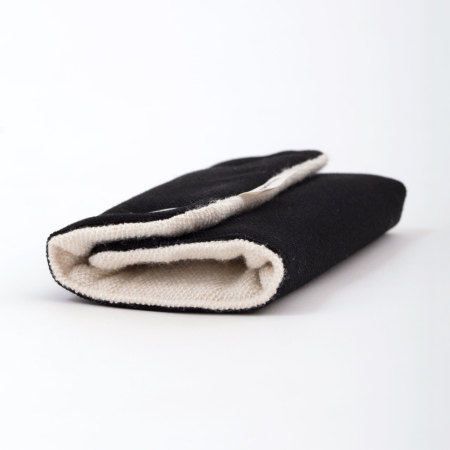 抱っこ紐よだれカバー chocola black（パッド） | オーガニック