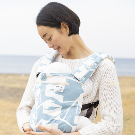 抱っこ紐よだれカバー snow（パッド） | オーガニックコットン
